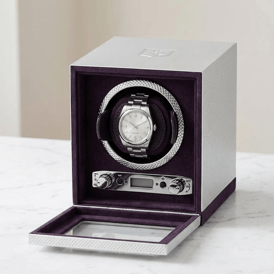 Watch winder Silver 1 Horloge Wolf 1834