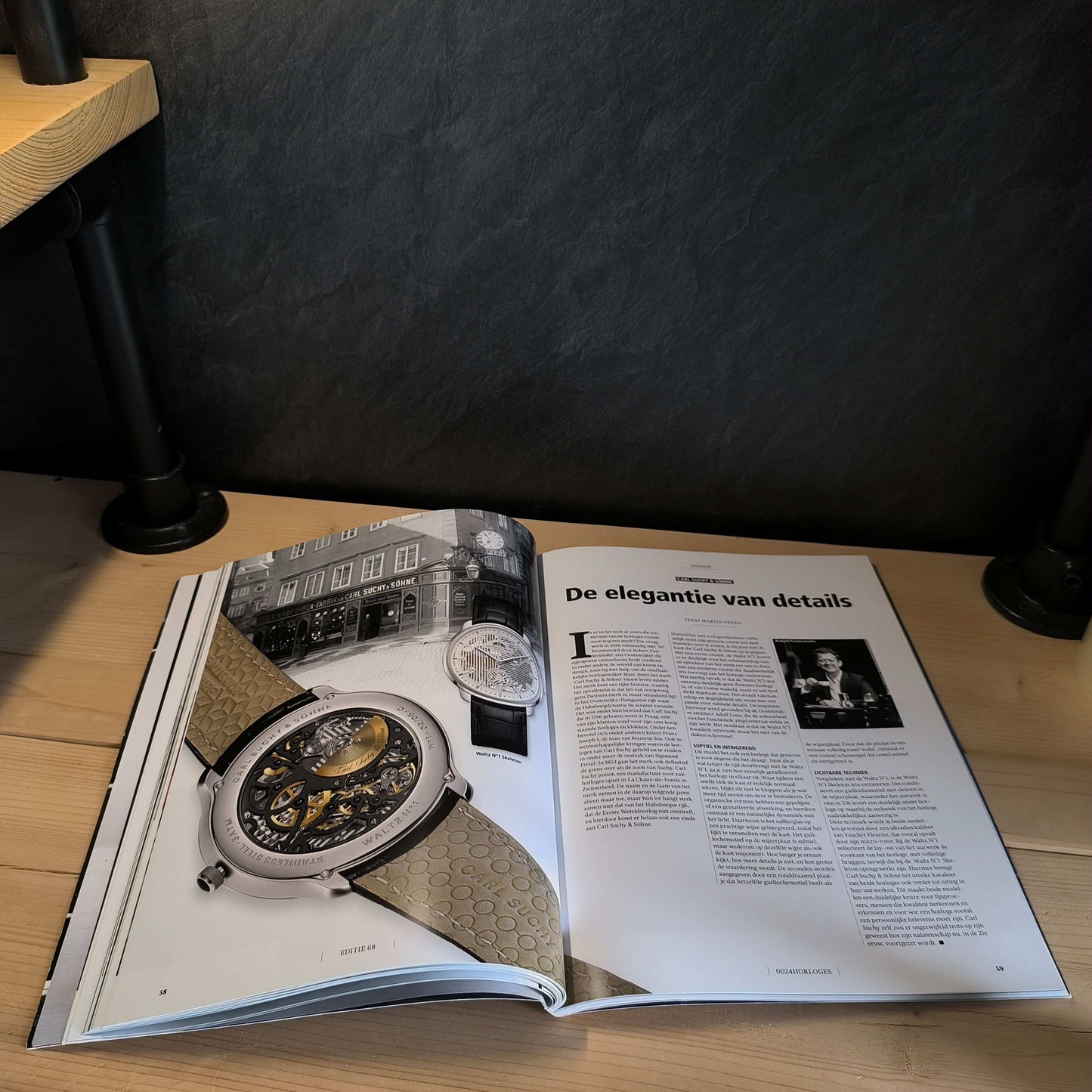 0024 Horloges #68 tafelboek