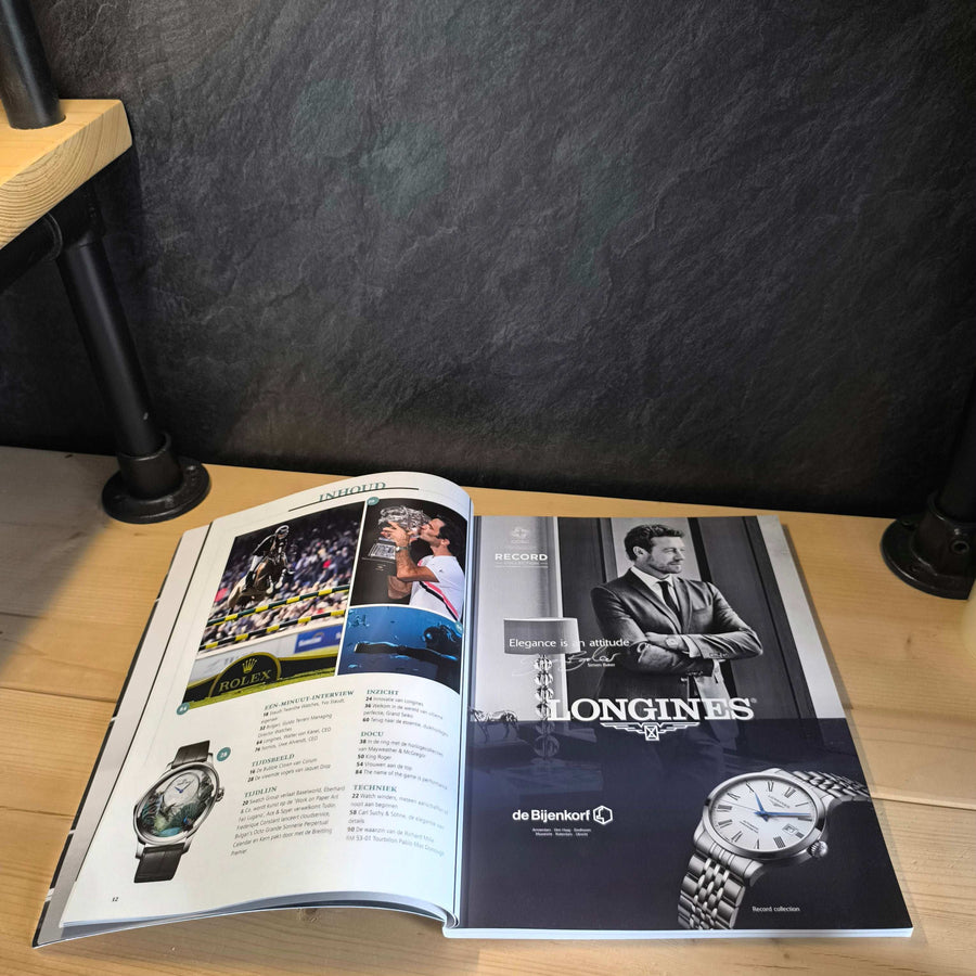 0024 Horloges #68 tafelboek