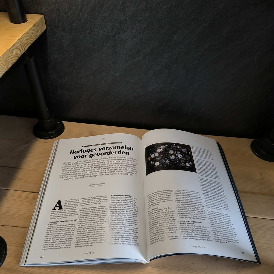 0024 Horloges #68 tafelboek