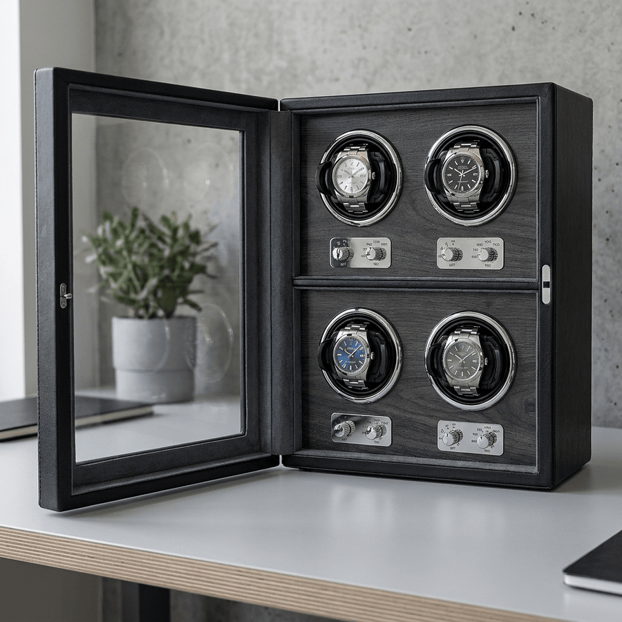 Windrose Ambiance 4 horloges Zwart - lifestyle