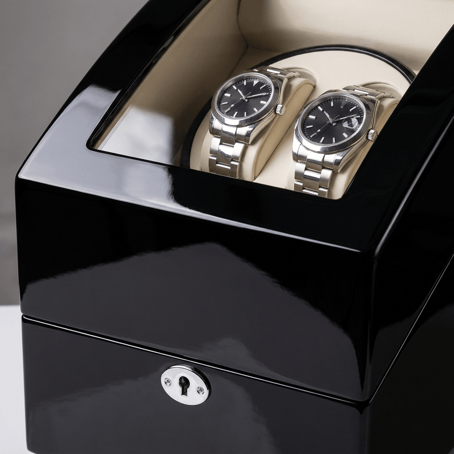 Ashford & Rye watch winder Pianolak - detail