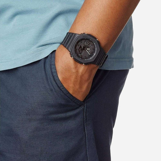 Casio G-Shock GA-2100-1A1ER Zwart - Lifestyle - Horlogerieshop.nl