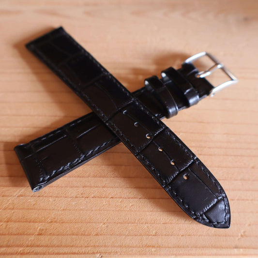 Horlogeband krokleder Ashford & Rye - Horlogerieshop.nl