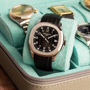 Horlogedoos Leder 8 Horloges Hong Kong's Finest - Horlogerieshop.nl