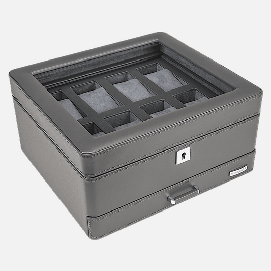 Horlogedoos Tempora 8 horloges Windrose 1967 - Horlogerieshop.nl