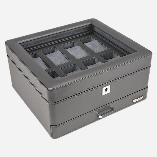 Horlogedoos Tempora 8 horloges Windrose 1967 - Horlogerieshop.nl