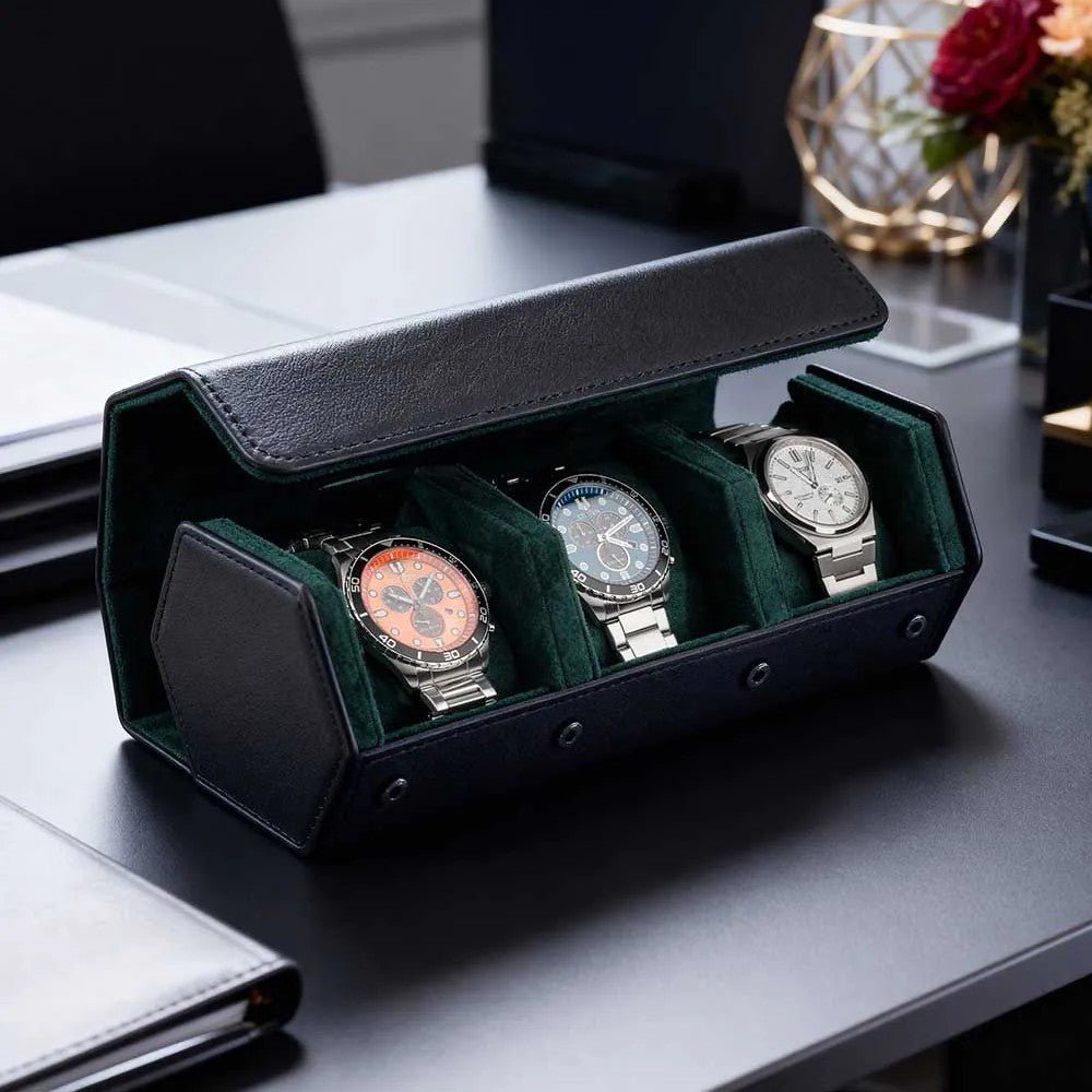 Horlogerol Hexagon 3 Horloges Ashford & Rye - Horlogerieshop.nl