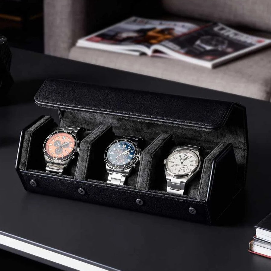 Horlogerol Hexagon 3 Horloges Ashford & Rye - Horlogerieshop.nl