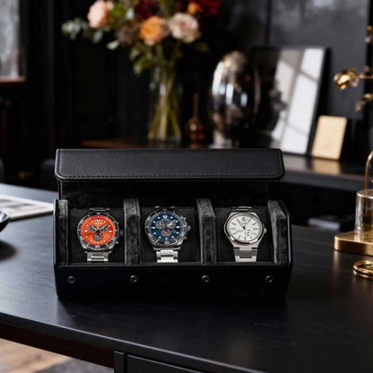 Horlogerol Hexagon 3 Horloges Ashford & Rye - Horlogerieshop.nl