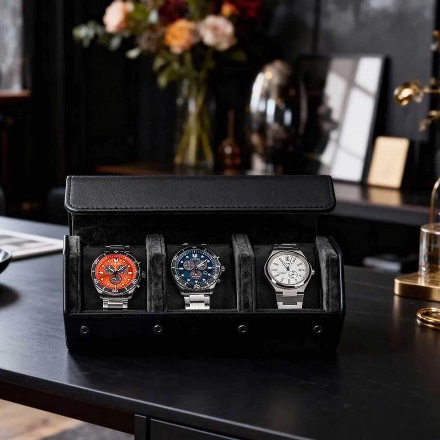 Horlogerol Hexagon 3 Horloges Ashford & Rye - Horlogerieshop.nl