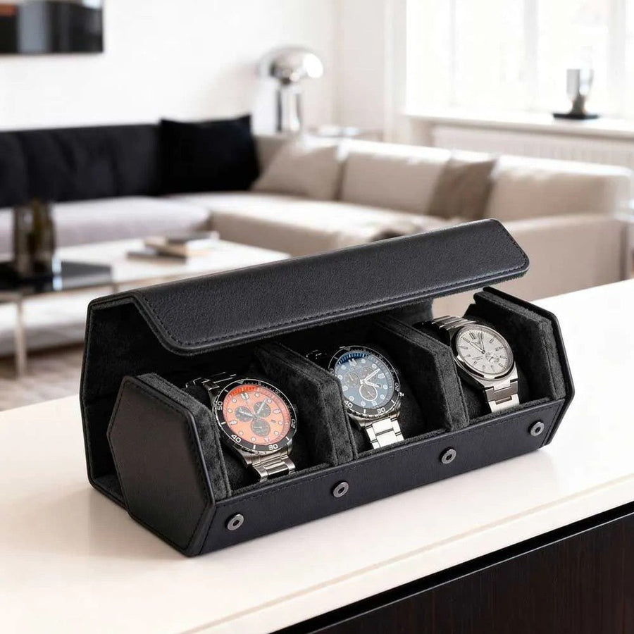 Horlogerol Hexagon 3 Horloges Ashford & Rye - Horlogerieshop.nl