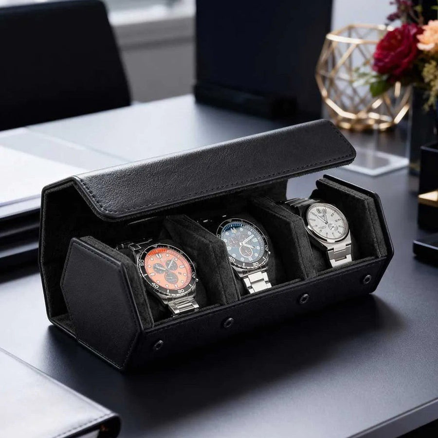 Horlogerol Hexagon 3 Horloges Ashford & Rye - Horlogerieshop.nl