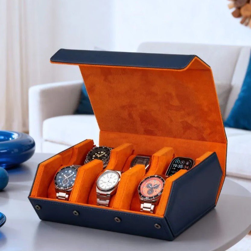 Horlogerol Hexagon 6 Horloges Ashford & Rye - Horlogerieshop.nl