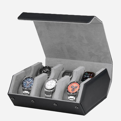 Horlogerol Hexagon 6 Horloges Ashford & Rye - Horlogerieshop.nl