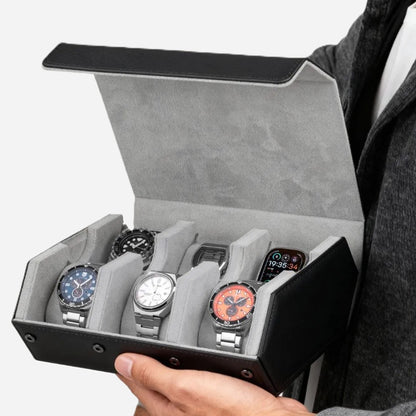 Horlogerol Hexagon 6 Horloges Ashford & Rye - Horlogerieshop.nl