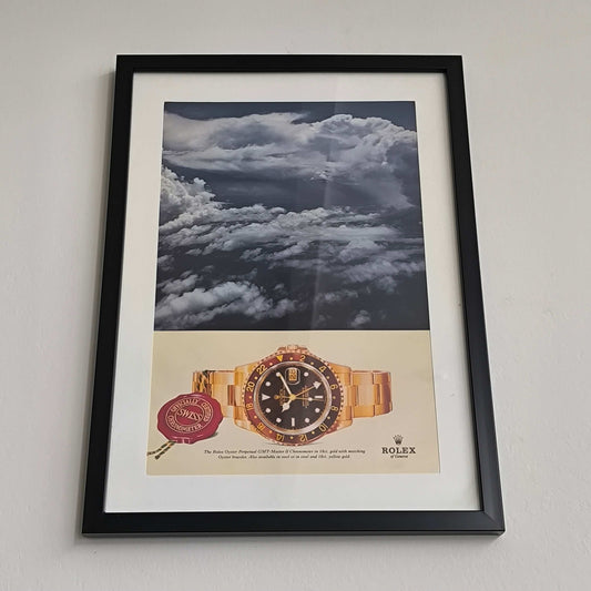 Vintage Rolex GMT-Master advertentie
