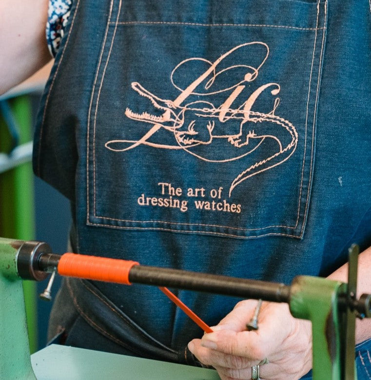 LIC Leather horlogebanden