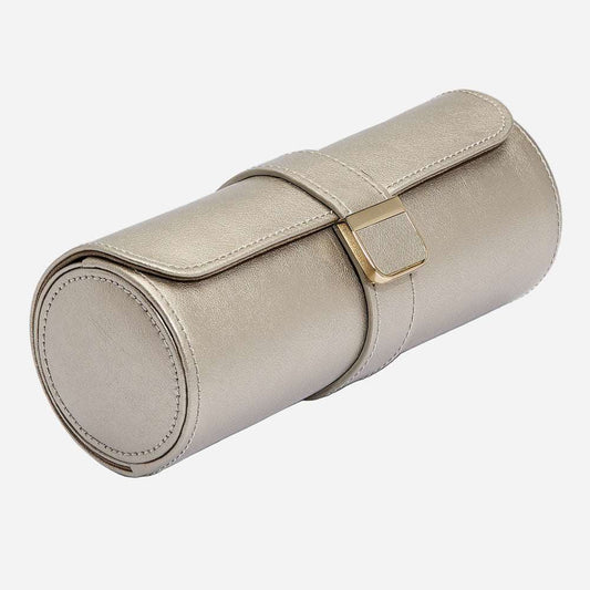 Horlogrol Palermo 2 horloges met juwelen pouch Wolf 1834 - Horlogerieshop.nl