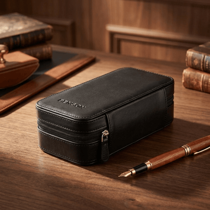 Benson Horloge etui Black Series 1 Horloge Zwart - sfeerbeeld