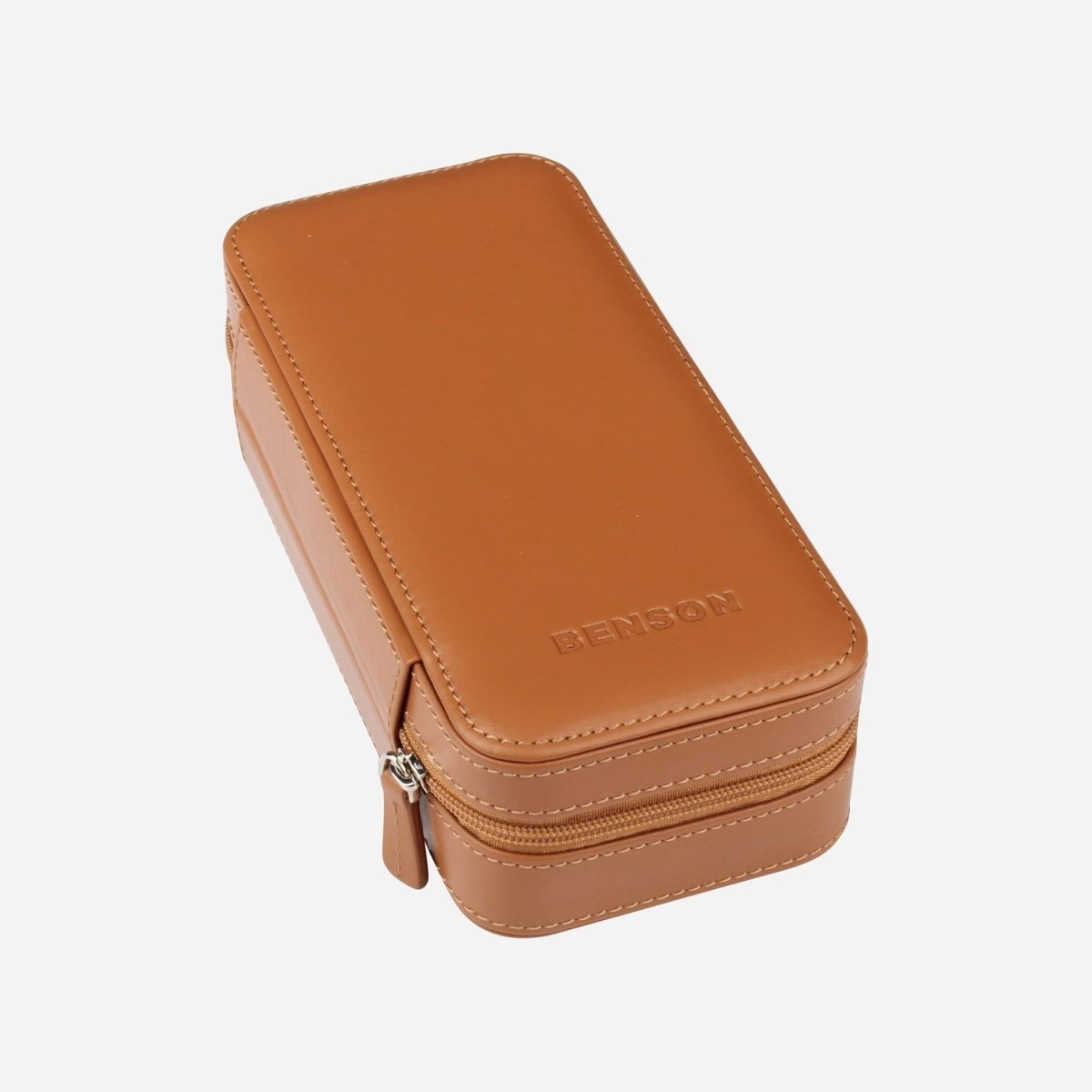 Benson Horloge etui Black Series 1 Horloge Camel