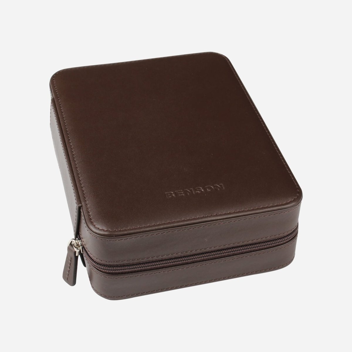Benson Horloge etui Black Series 4 Horloges Donkerbruin
