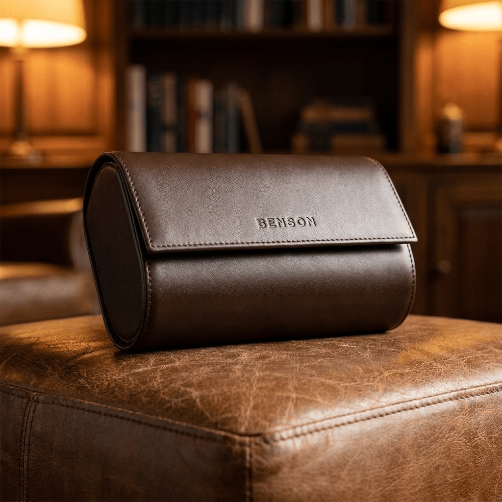 Benson Horlogerol Black Series 2 Horloges Donkerbruin - sfeerbeeld
