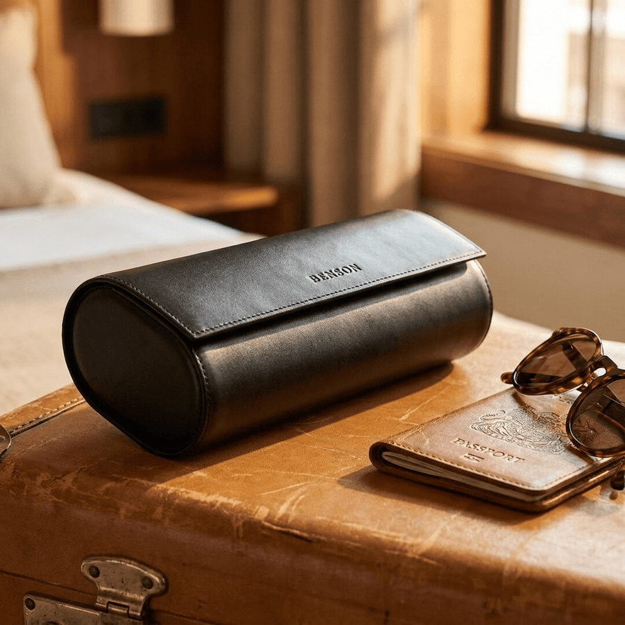 Benson Horlogerol Black Series 3 Horloges Zwart - sfeerbeeld