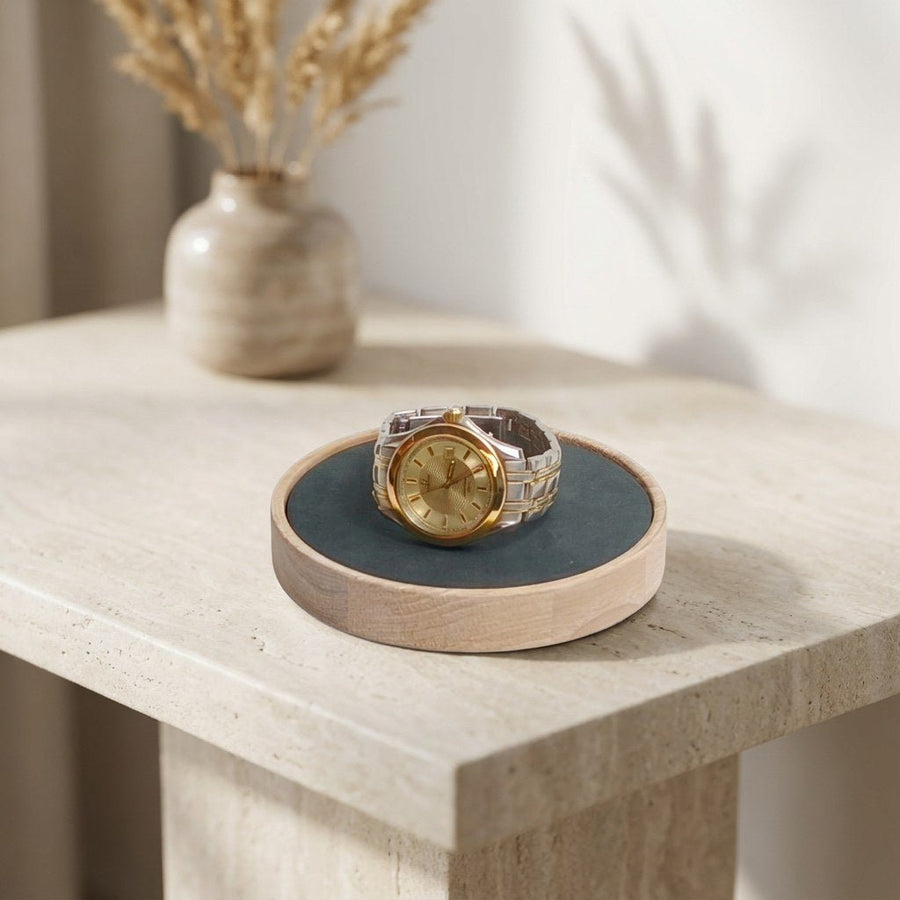 Horlogetray Wit Eiken Morelund Antraciet - sfeerbeeld
