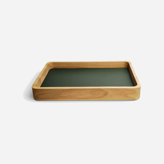 Horlogetray Large Natuur Eiken Morelund Groen