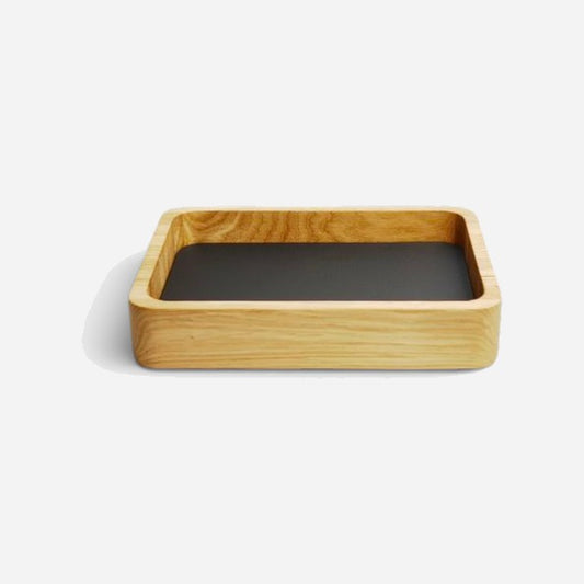 Horlogetray Small Natuur Eiken Morelund Zwart