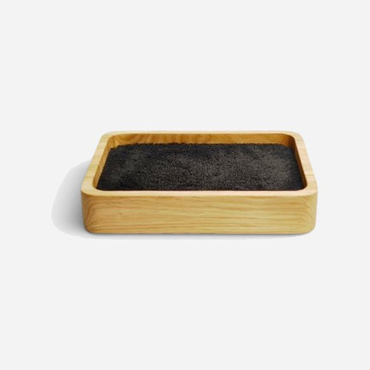Horlogetray Small Natuur Eiken Morelund Zwart Lush