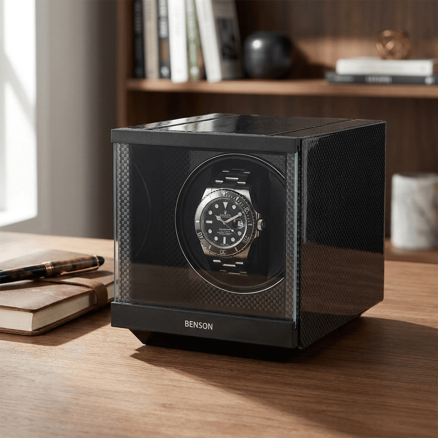 Benson Swiss Series 1 Horloge Carbon - sfeerbeeld