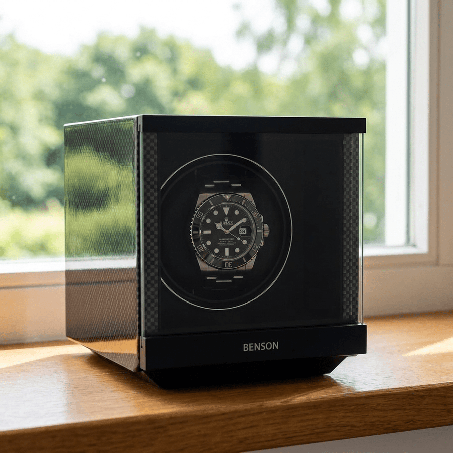 Benson Swiss Series 1 Horloge Carbon - sfeerbeeld
