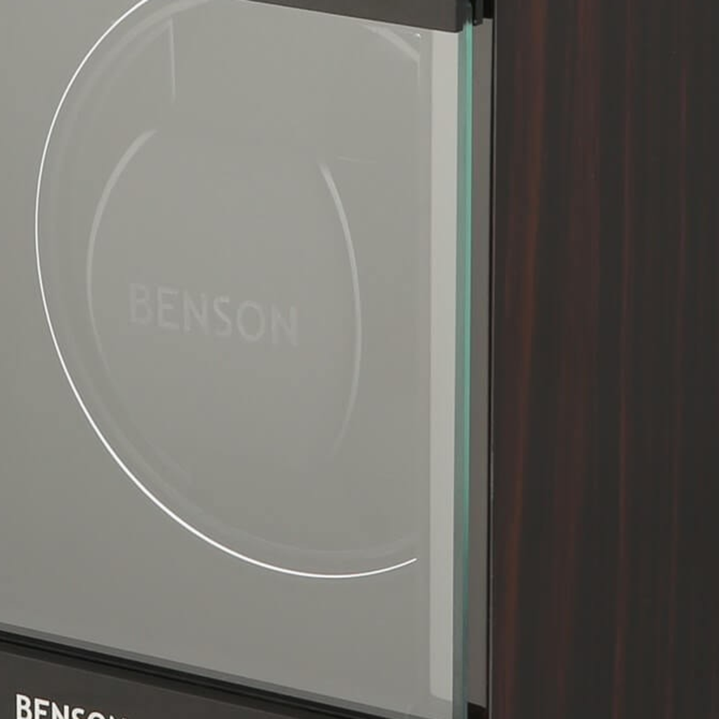 Benson Swiss Series 1 Horloge Macassar - detail horlogehouder