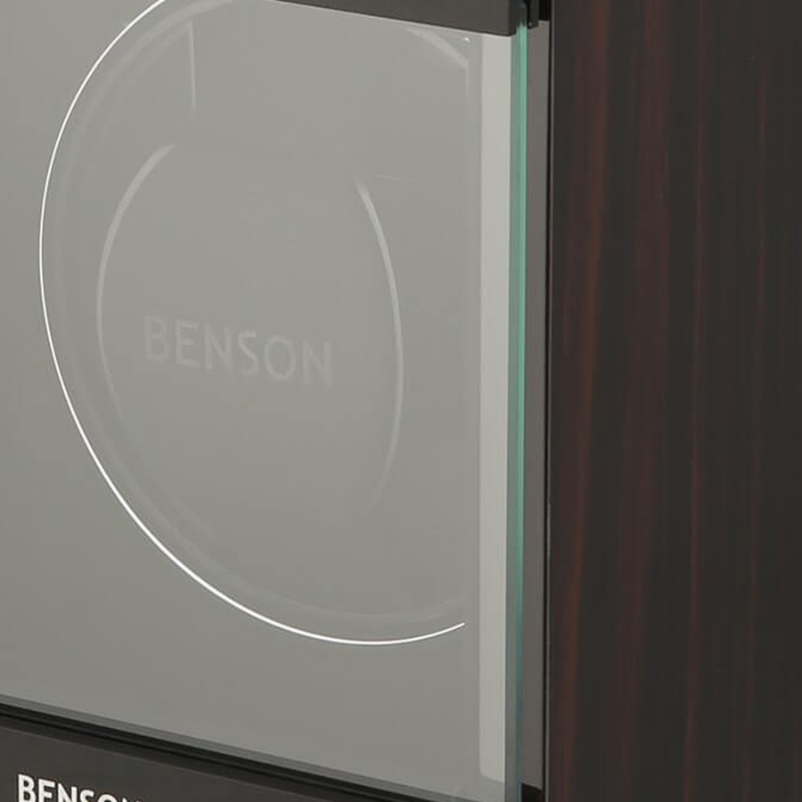 Benson Swiss Series 1 Horloge Macassar - detail horlogehouder