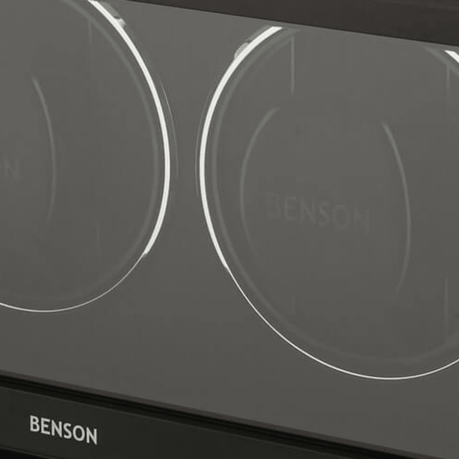 Benson Swiss Series 2 Horloges Zwart - detail horlogehouder