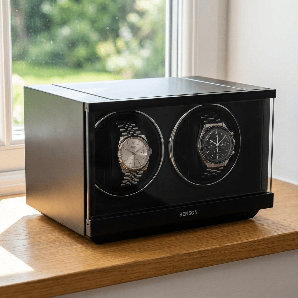 Benson Swiss Series 2 Horloges Zwart - sfeerbeeld