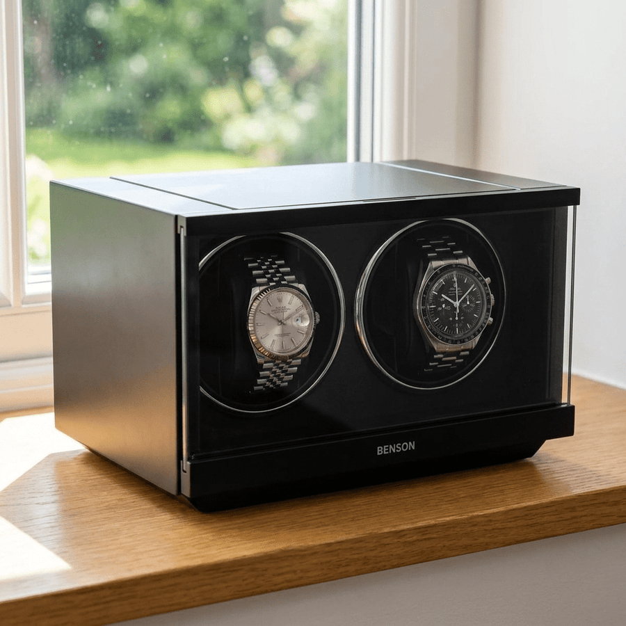 Benson Swiss Series 2 Horloges Zwart - sfeerbeeld
