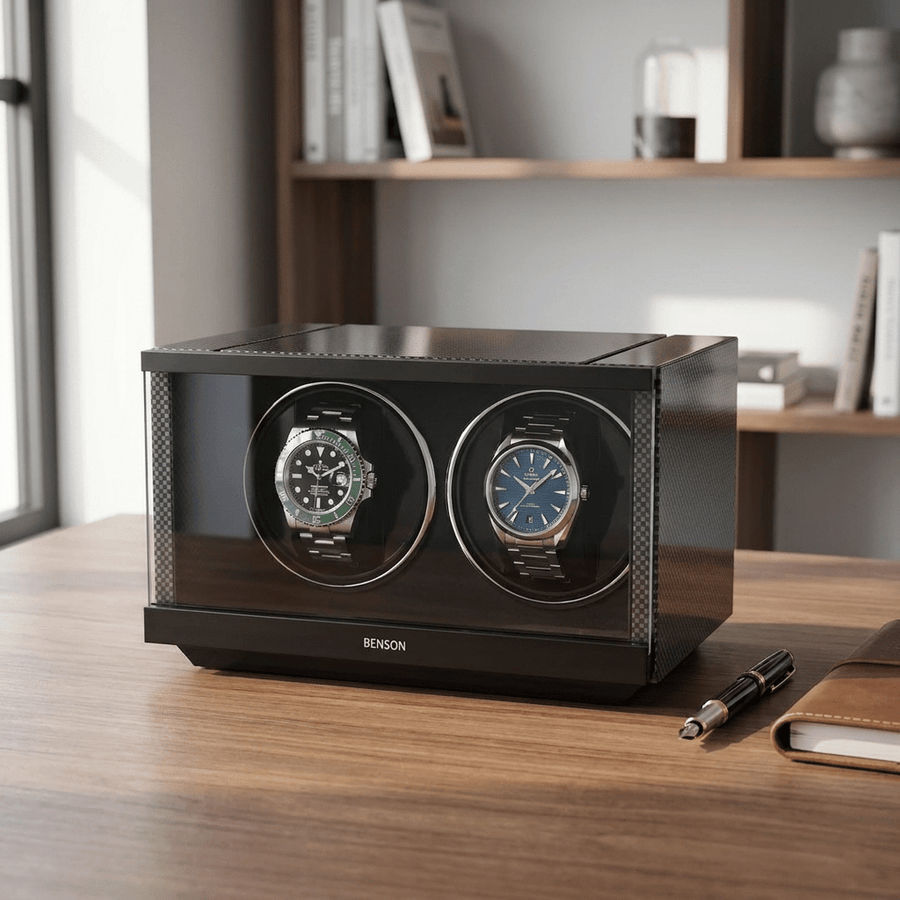 Benson Swiss Series 2 Horloges Carbon - sfeerbeeld