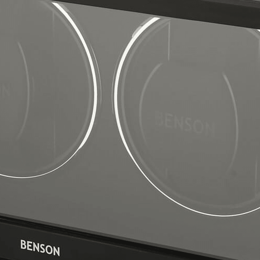 Benson Swiss Series 2 Horloges Donkerbruin leder - detail horlogehouder