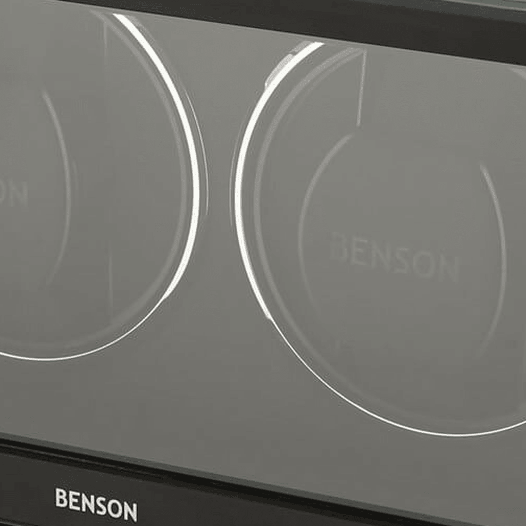 Benson Swiss Series 2 Horloges Groen leder - detail horlogehouder