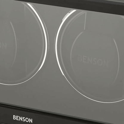 Benson Swiss Series 2 Horloges Groen leder - detail horlogehouder