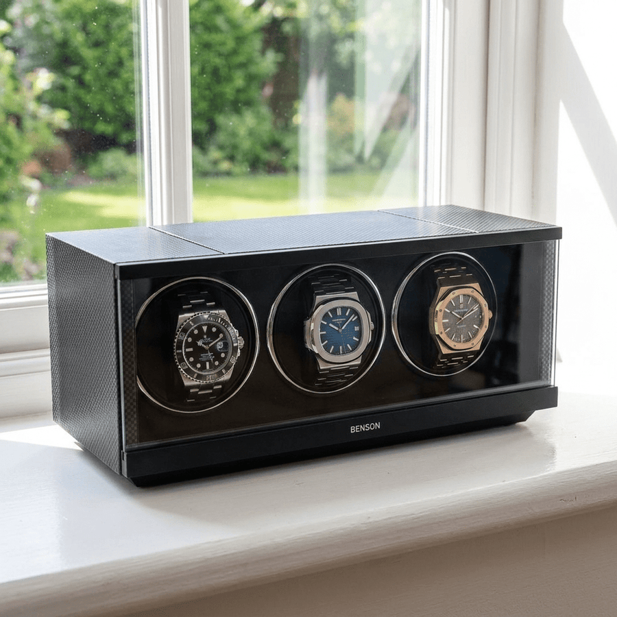 Benson Swiss Series 3 Horloges Carbon - sfeerbeeld