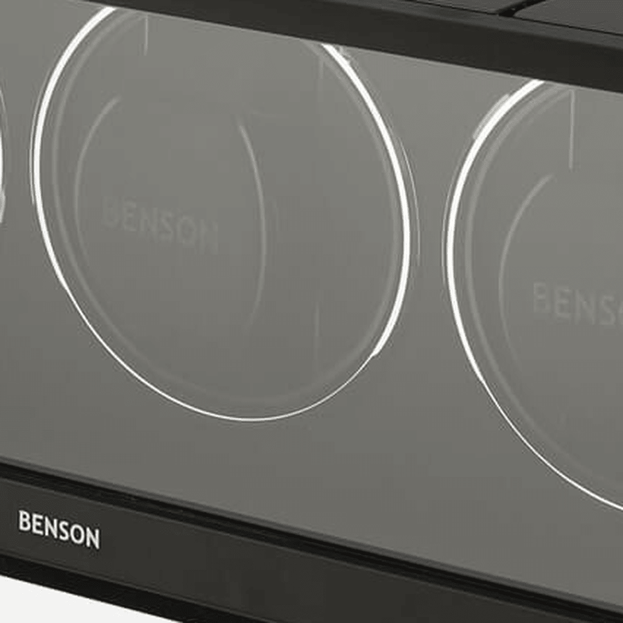 Benson Swiss Series 3 Horloges Macassar - detail horlogehouder