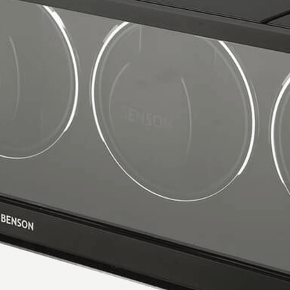 Benson Swiss Series 4 Horloges Zwart - detail horlogehouder