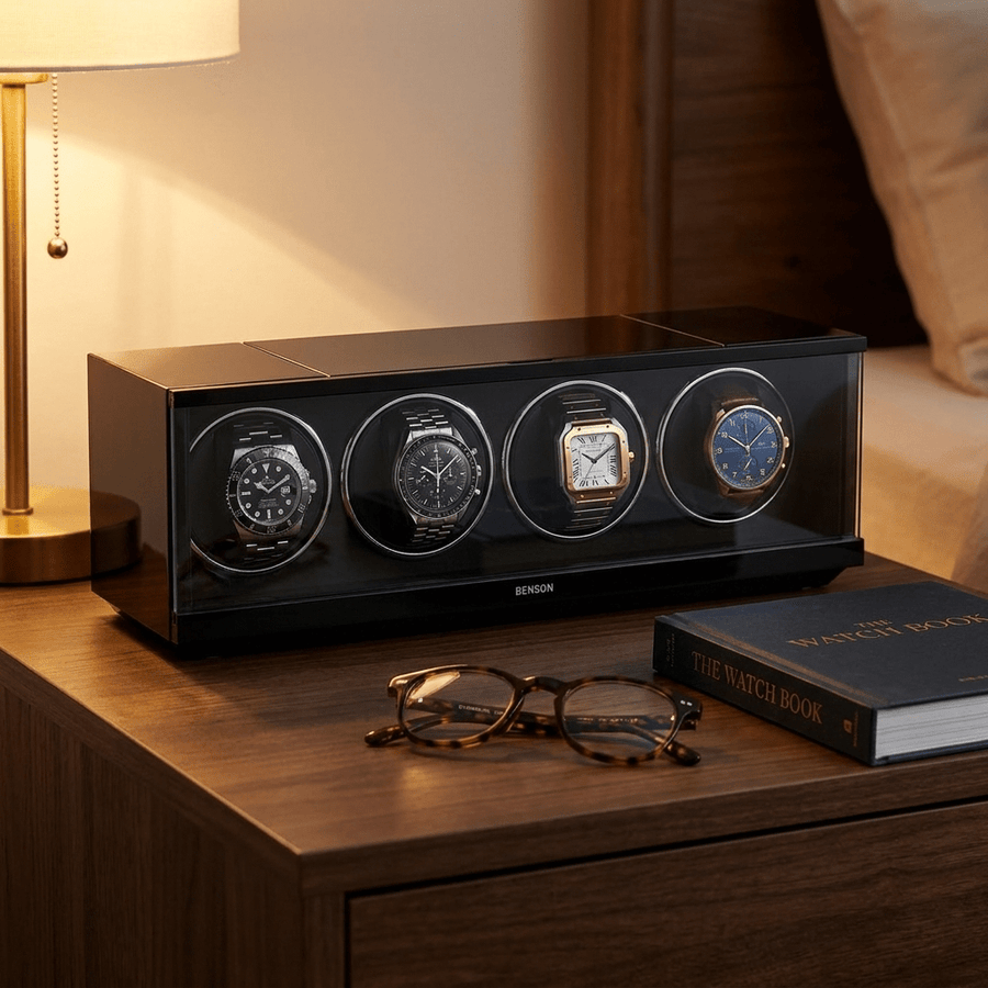 Benson Swiss Series 4 Horloges Zwart - sfeerbeeld