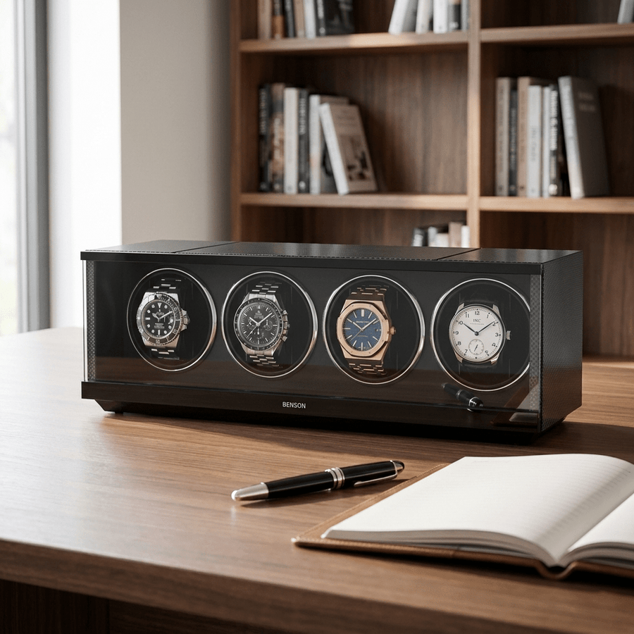 Benson Swiss Series 4 Horloges Carbon - sfeerbeeld
