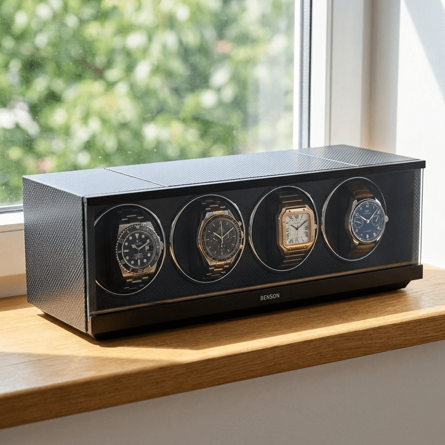 Benson Swiss Series 4 Horloges Carbon - sfeerbeeld