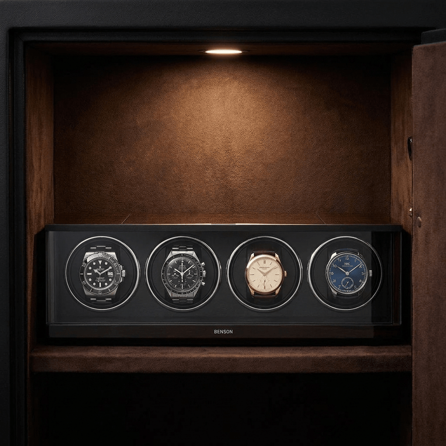 Benson Swiss Series 4 Horloges Macassar - sfeerbeeld